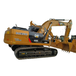 Basse heure de travail Caterpillar 324 Cat324 Excavatrices d'occasion sur chenilles Cat324D Grande pelleteuse Pelle rétrocaveuse Économie de carburant efficace - Product Image 1