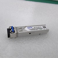 Module SFP Optique SFP-FE-SM1310 155M 1310nm 2KM avec Connecteur LC Duplex SMF et Fonction de Surveillance DDM/DOM