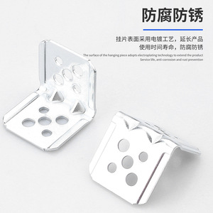 Plastic <b>Corner</b> Bracket With Decorative Cover Medium Size For Cabinet <b>Shelf</b> Support Right Angle <b>Wall</b> Mount Connector - Product Image 4