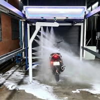 Laveuse électrique sans contact BoYou D1 moderne, robuste, en acier, 75 bars, haute pression, pour le lavage de voitures et de motos, garantie 3 ans