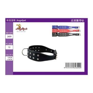 Collare in Pelle per Animali Domestici con Strass, Elegante e Lussuoso, per il Tuo Amico Peloso - Product Image 3