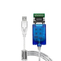 Adaptador USB a RS485/RS422 Línea de conversión industrial con PIN DB9 a través de material de PVC de protección EMC TVS