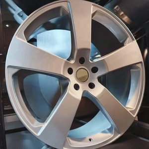 Vente Chaude Jante de Voiture Forgée en Alliage d'Aluminium Noir Argenté 5x114.3 5x112 Multi-rayons 30mm 35mm ET pour Voitures Particulières - Product Image 4