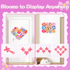 Kit de Manualidades para Hacer tu Propio Ramo de Flores con Flores de Fieltro Reutilizables, Regalo de Arte y Manualidades para Niñas, Kit de Manualidades de Flores para Niños - Product Image 5