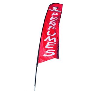 Bandera de Playa Personalizada y Resistente, Bandera Publicitaria para Deportes al Aire Libre, Juegos, Carreras, Vuelo con el Viento - Product Image 1