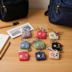 Porte-clés promotionnels en PVC et alliage de zinc, portables, pour cadeaux et usage professionnel - Product Image 2