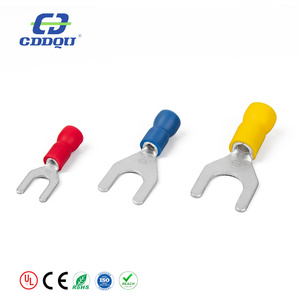 銅絶縁錫メッキ簡単接続スペード端子SE2-6（クイック圧着電気端子コネクタ用） - Product Image 2