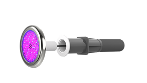 Projecteur LED RGBW sans niche IP68 de 1,5 pouce 12 V CA 12 W, remplacement Pentair Bubbler <span class=keywords><strong>pour</strong></span> piscines et spas en fibre de verre - Product Image 3