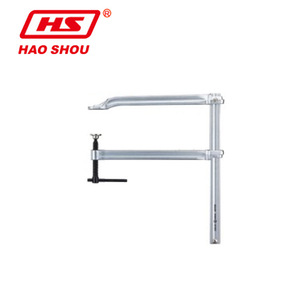 Hao Shou F Type Bench Vise Chrome Molybdenum Steel Manual <b>Quick</b> <b>Clamp</b> Taiwan Made - Product Image 2
