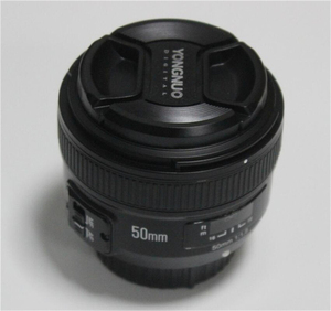 Yongnuo เลนส์ F1.8 50มม. สำหรับกล้อง <span class=keywords><strong>Nikon</strong></span> DSLR Yongnuo เลนส์โฟกัสอัตโนมัติรูรับแสงขนาดใหญ่สำหรับ AF-S Canon 50มม. 1.8ก. - Product Image 2