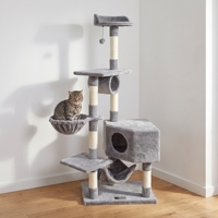 Lit hamac moderne en peluche personnalisé, condo multifonctionnel pour chat