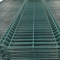 Panneau de clôture 3D incurvé à installation simple, en treillis soudé pour jardin