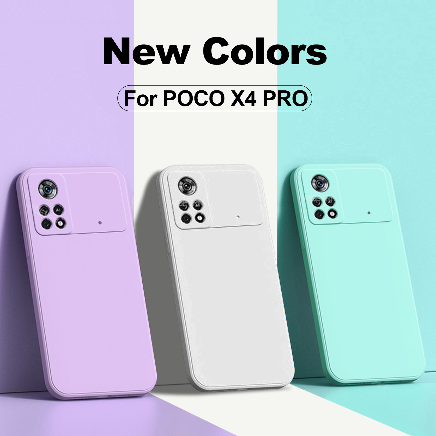 Cover Per Xiaomi Poco M4 Pro 4G – Custodia Sottile Rigida Trasparente Con Bimateriale PC+TPU, Verde - 2