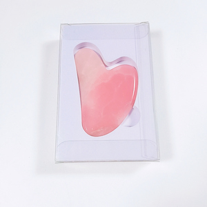 Globes de massage du visage pour visage, rouleau de quartz rose pour les poches des yeux anti-âge - Product Image 2