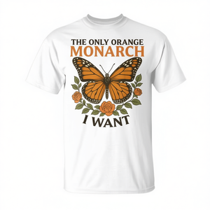 Camiseta vintage con estampado de mariposa The Only Orange Monarch I Want Butterfly - Product Image 2
