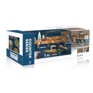 Juego de Imitación de Restaurante de Comida Rápida para Niños, Supermercado de Juguete con Pizza, Caja Registradora y Accesorios - Product Image 2