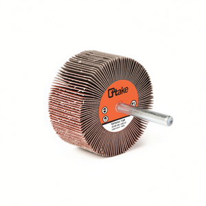 Meule à lamelles abrasive Ttake 100x30 mm, tige de 6 mm, grain 80, corindon - Product Image 2