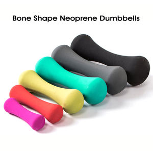 מבנה גוף dumbells קובע עצם 1 ק "ג 3 ק" ג 5 ק "ג מחיר נמוך מותאם אישית לוגו מטבל פלסטיק - Product Image 3