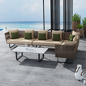 Ensemble de meubles d'extérieur en aluminium, meubles de <span class=keywords><strong>jardin</strong></span>, canapés de <span class=keywords><strong>jardin</strong></span> - Product Image 3