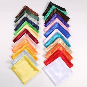 Wholesale Fashion Solid Color <b>Silk</b> Autumn Long <b>Scarf</b> Hot-selling 90 cm <b>Square</b> - Product Image 1