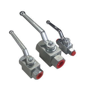 Vanne à boisseau sphérique hydraulique YJZQ/KHB haute pression G1/4 G3/8 G1/2 G3/4 tailles alimentation de vanne de contrôle de débit hydraulique - Product Image 3