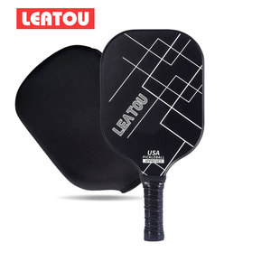 LEATOU Lot de 2 pagaies de pickleball légères en fibre de verre approuvées par l'USAPA avec noyau en nid d'abeille en PP Pickleball Sports - Product Image 5