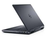 Ordinateur portable d'occasion (95% neuf) pour station de travail Dell Precision 7510, processeur i7-6e génération, 16 Go de RAM, SSD 512 Go, écran 15,6 pouces, carte graphique dédiée M2000M (4 Go)