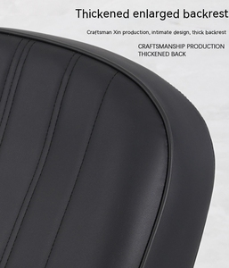 Silla de peluquería hidráulica negra de lujo, silla de peluquería y salón de belleza, silla de peluquería, equipo de salón, muebles - Product Image 3