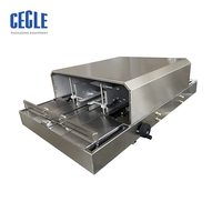 Machine à plier le cellophane pour boîtes de parfum, machine à emballer les boîtes, machine à plier le film pour boîtes cosmétiques