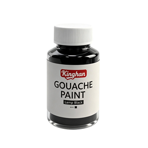 Ensemble de peinture <span class=keywords><strong>gouache</strong></span> en bouteille de 100 ml, 6 couleurs, pigments mats de grande capacité pour la pratique artistique, emballé dans une boîte de couleur - Product Image 5