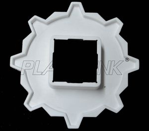 Piñón de nailon <span class=keywords><strong>PL</strong></span> 620, transportador de orificio cuadrado, piñón de correa modular, se aplica para correa modular de la serie 620 - Product Image 1