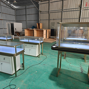 Vetrina Espositiva per <span class=keywords><strong>Gioielli</strong></span> con Illuminazione LED, Mobile Espositivo in Vetro per Negozi <span class=keywords><strong>di</strong></span> Lusso, Espositore per <span class=keywords><strong>Gioielli</strong></span> per Centri Commerciali - Product Image 3