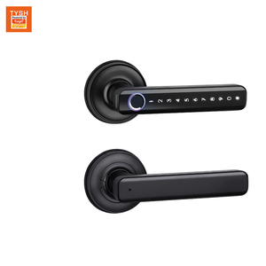 Tysh bảo mật cao Khóa cửa điện tử kỹ thuật số với dấu vân tay & mật khẩu thẻ tuya kiểm soát ứng dụng cho khách sạn nhà cửa nhôm - Product Image 2