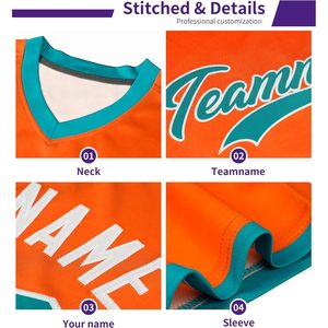 Camiseta de Béisbol Personalizada con Cuello en V, Uniforme Deportivo Unisex para Adultos, Transpirable - Product Image 3