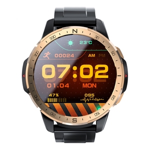 Montre connectée GPS 4G Appllp <span class=keywords><strong>7</strong></span> avec surveillance de la fréquence cardiaque, écran 1,6 pouces, Android 9, processeur quadricœur, 2 Go + 16 Go, bracelet sport en silicone - Product Image 1