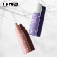 Flacon pulvérisateur vide de luxe en plastique PET rose, 30ml-450ml, pour lotion cosmétique, vente en gros, échantillon gratuit