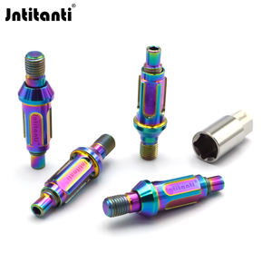 Nouveaux goujons/boulons <span class=keywords><strong>de</strong></span> <span class=keywords><strong>roue</strong></span> automobiles Rainbow Gr.5 Ti-6Al-4V, écrous <span class=keywords><strong>de</strong></span> <span class=keywords><strong>roue</strong></span> M12x1.5x75mm/M12x1.5x45mm, <span class=keywords><strong>antivol</strong></span>, moletés, grade 10.9 pour - Product Image 4