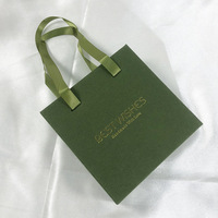 Boîte cadeau à bijoux avec cordon de serrage et sac à main assorti, étui rigide en papier avec voile d'or et meilleurs vœux pour boucles d'oreilles, colliers et bagues