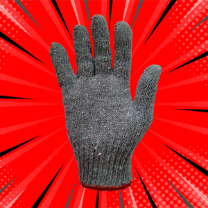 Gants de sécurité en fil à bout ouvert en poly coton à prise confortable pour une utilisation automobile/atelier antistatique anti-dérapant sécurité robuste - Product Image 2