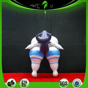 Modèle gonflable personnalisé de fille sexy mignonne de dessin animé avec de gros seins, poupée gonflable à gros seins pour la décoration des fans - Product Image 3