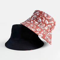 Chapeau Bob Unisexe Décontracté Landfond avec Protection Solaire et Imprimé Tendance pour le Sport et la Pêche en Extérieur