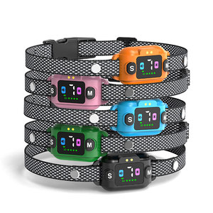 Collier anti-aboiement intelligent avec écran couleur pour chiens, taille S M, dispositif anti-aboiement, outil d'entraînement pour animaux de compagnie - Product Image 5