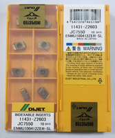 Plaquettes de tournage en carbure OEM DIJET ENMU100412ZER-PH-JC7560 JC7550 JC8118 pour outils de coupe de tour CNC