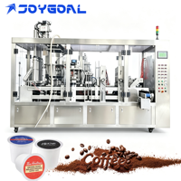 Kaffeekapsel-Füll- und Verschließmaschine für K-Cup Kaffeepulver mit Stickstoffspülung Automatische Tee- und Kaffee-Verpackungsmaschine