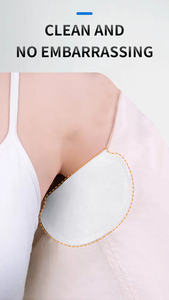 Protège-aisselles jetables auto-adhésifs en tissu non tissé, absorbants la <span class=keywords><strong>transpiration</strong></span>, marque Lijin - Product Image 3