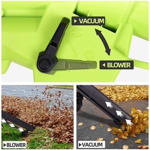 Souffleur de <span class=keywords><strong>feuilles</strong></span> électrique Vertak 3000W, broyeur de <span class=keywords><strong>jardin</strong></span>, souffleur <span class=keywords><strong>aspirateur</strong></span> à dos avec cordon pour souffler la neige, les <span class=keywords><strong>feuilles</strong></span>, nettoyer la cour et le patio - Product Image 2