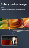 Écran triple pour ordinateur portable, double moniteur de jeu 1080P HD, gadgets électroniques OEM très demandés