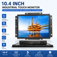 Moniteur tactile industriel intégré TX 10,4 pouces 1000 nits IPS pour interface, garantie 1 an, pour écran LCD de bureau haute luminosité 4:3