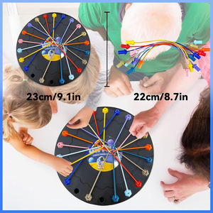 Jeu de défi de dénoulement de cordes pour enfants, jouet de stratégie et de <span class=keywords><strong>puzzle</strong></span>, idéal pour la famille et les parents, jeu de dénoulement de nœuds intellectuel - Product Image 6