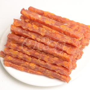 공장 도매 오리 및 고구마 스틱 애완 동물 건조 식품 개 씹는 건강 치료 애완 동물 치료 치과 씹는 개 간식 고기 애완 동물 - Product Image 6